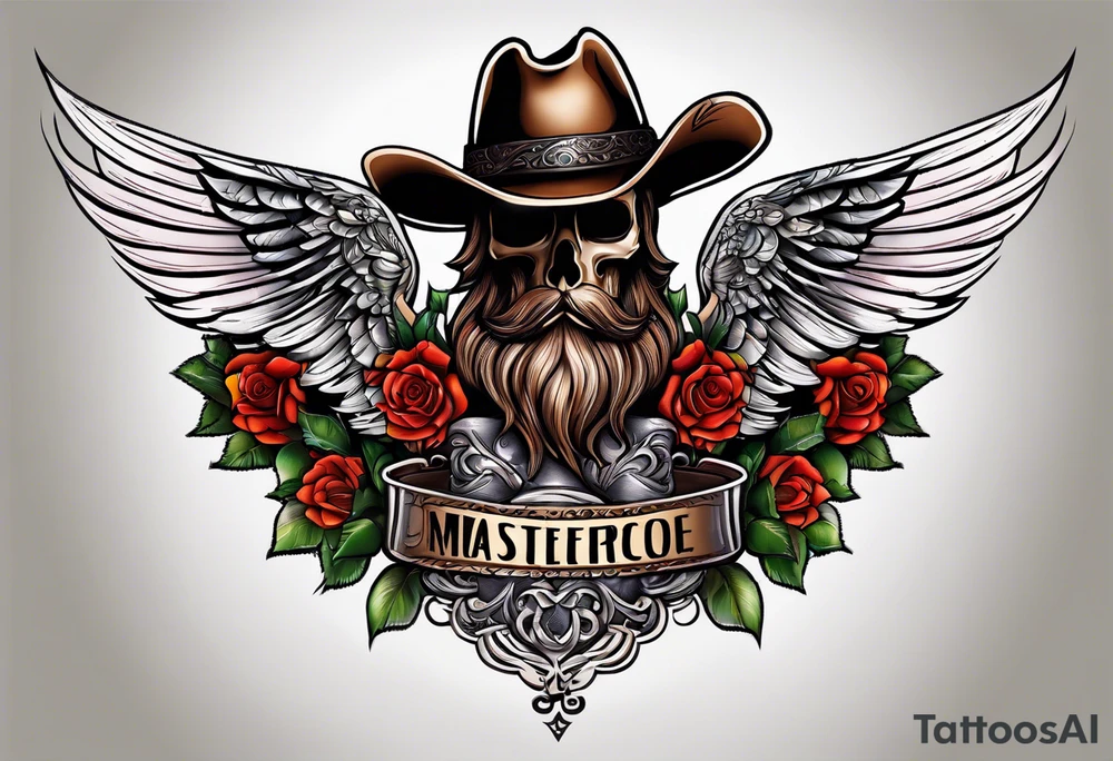 Leather Tooled Western Tattoo tattoo idea