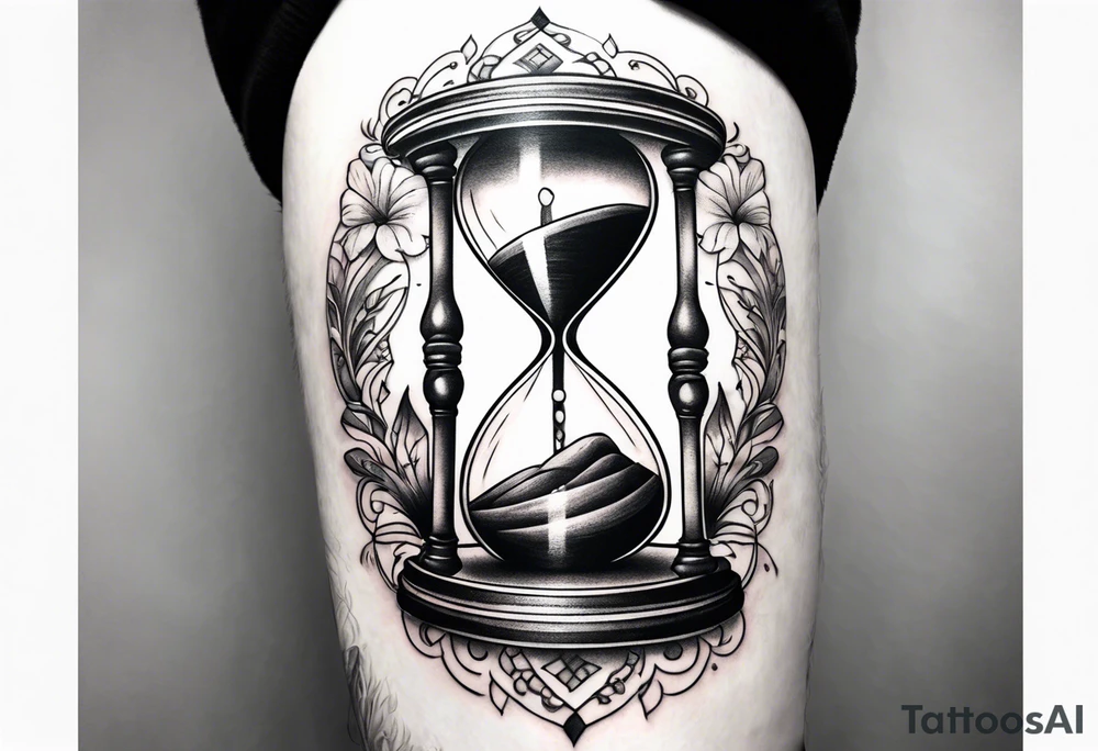 Hourglass tattoo idea