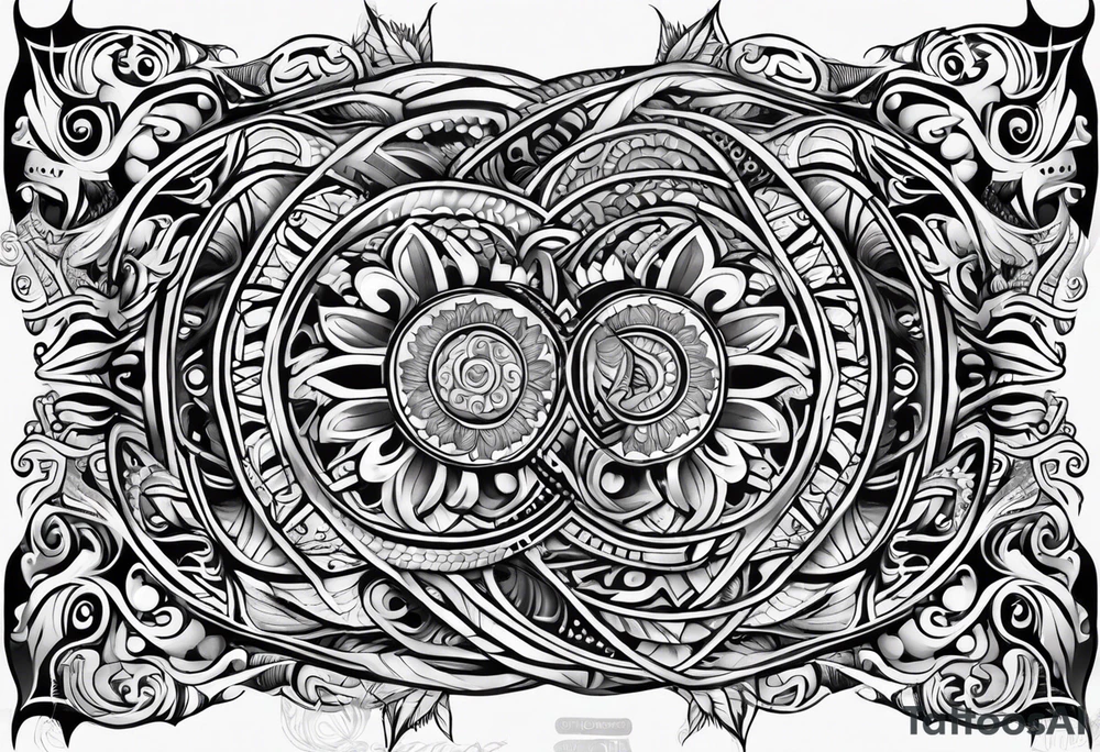 maori spine tattoo tattoo idea