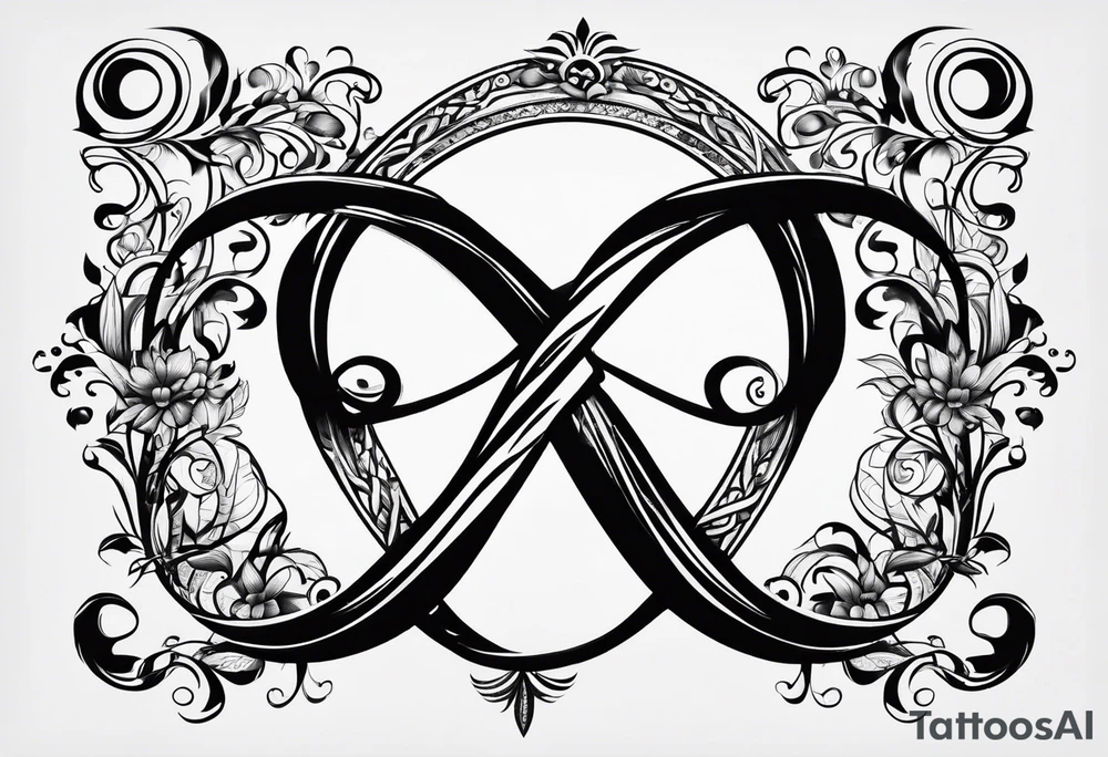 infinity symbol tattoo idea