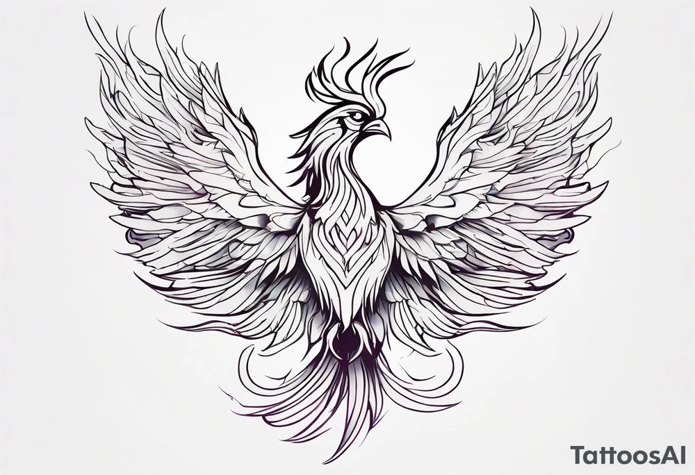 phoenix tattoo idea