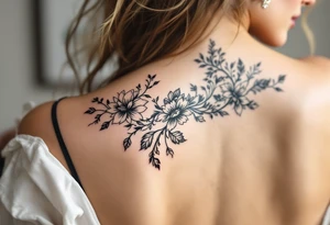 tatuagem delicada para costas tattoo idea