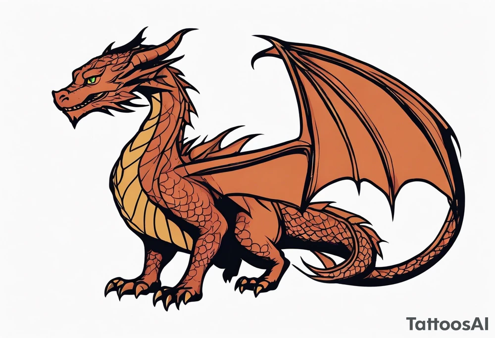 Smaug tattoo idea