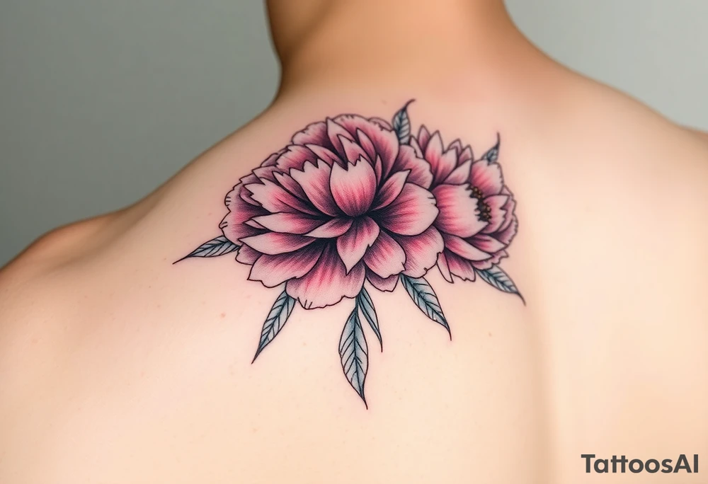 pink peonies arm tattoo tattoo idea
