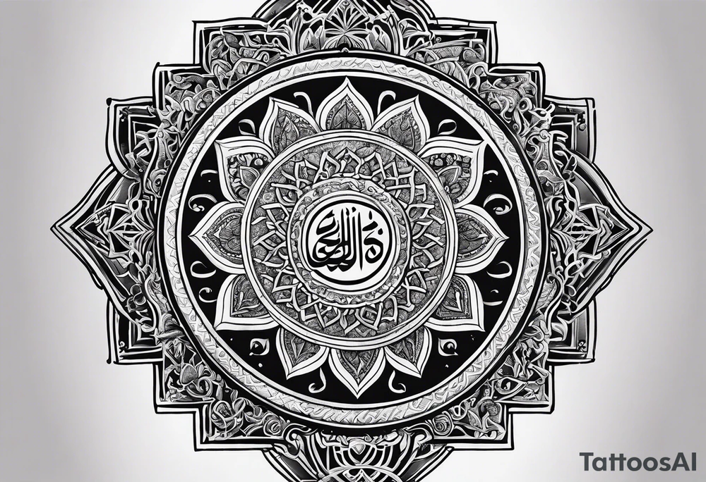 Quran tattoo tattoo idea