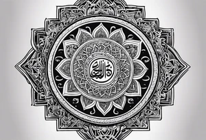 Quran tattoo tattoo idea