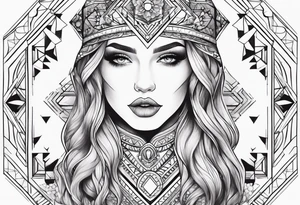 Girly tattoo idea
