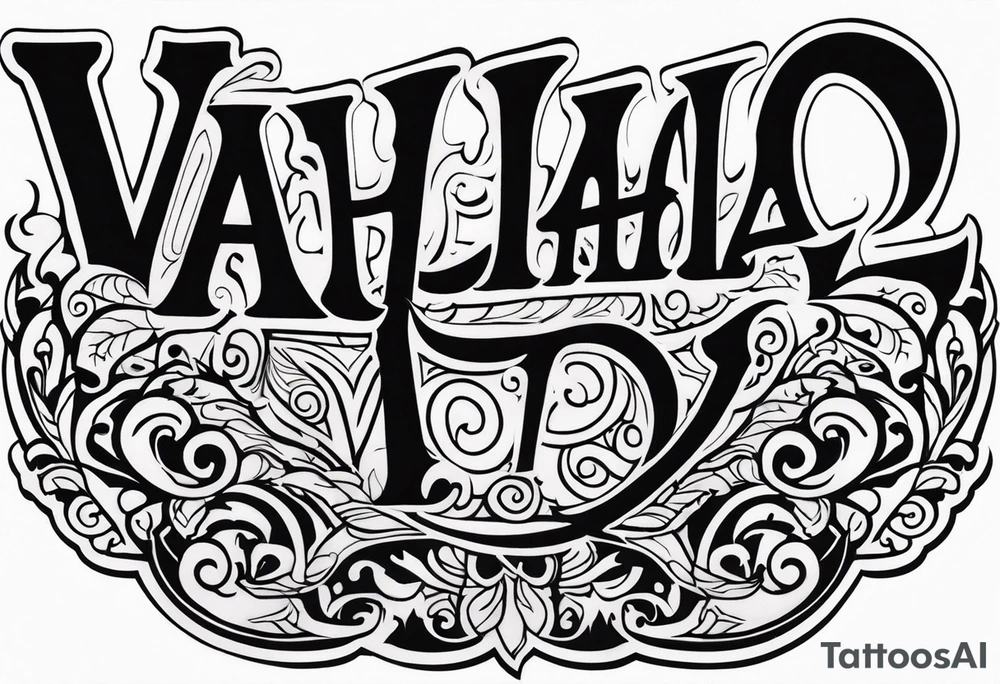 Valhalla tattoo idea