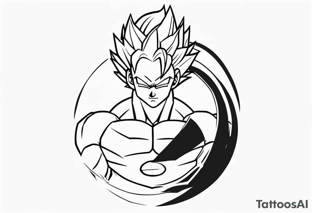 dragonball z tattoo idea