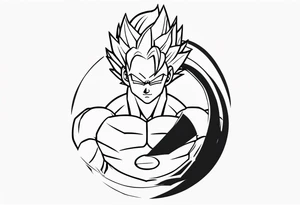 dragonball z tattoo idea