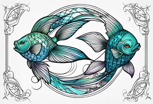 Pisces tattoo idea