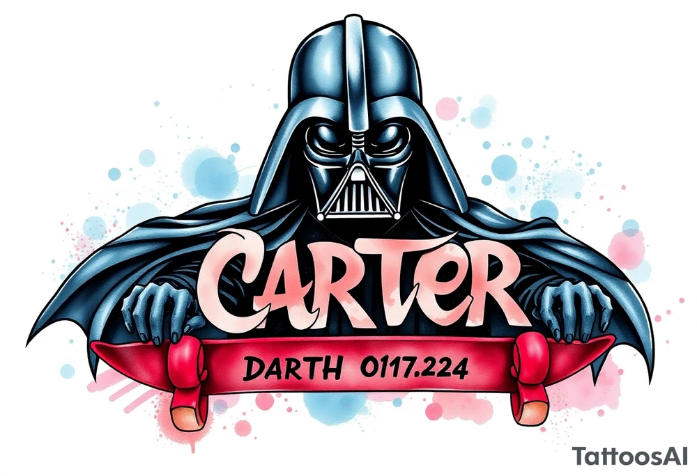 Skateboarding Darth Vader
WORDS "Darth Carter"
12/29/88-01/06/24 tattoo idea