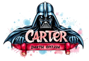 Skateboarding Darth Vader
WORDS "Darth Carter"
12/29/88-01/06/24 tattoo idea