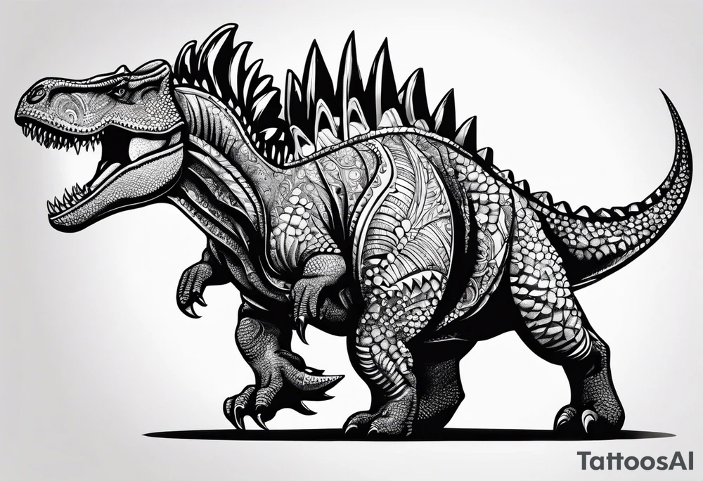 stegosaurs tattoo idea