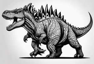 stegosaurs tattoo idea