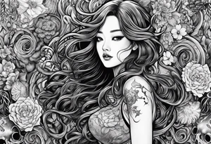 body horror tattoo idea