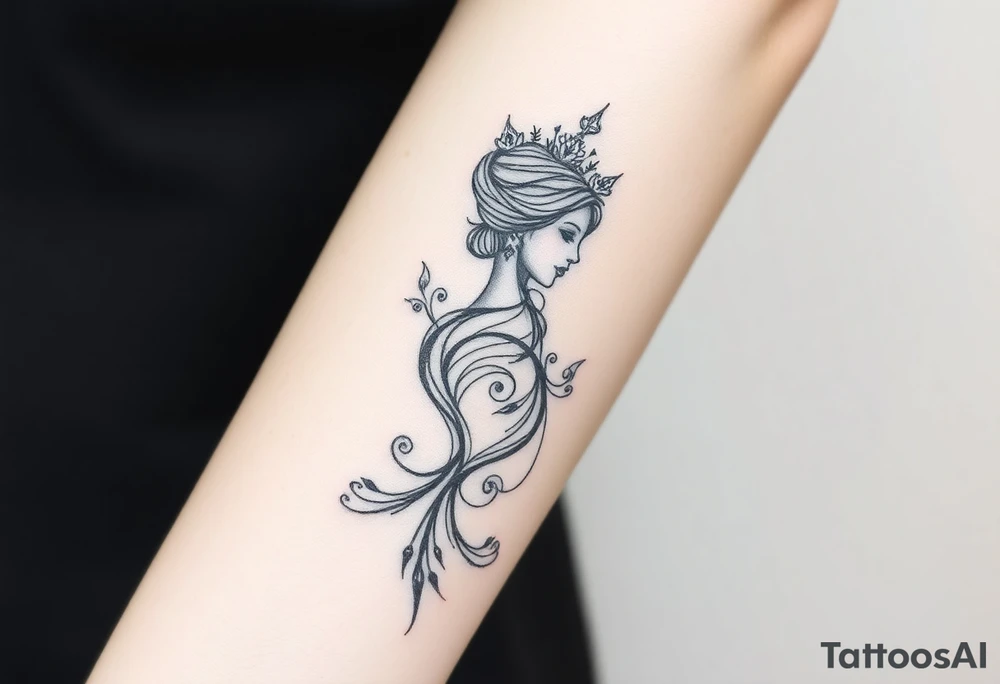 Written the empress tattoo idea
