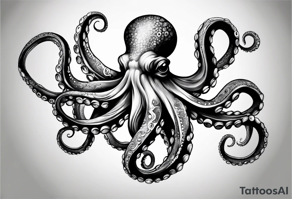 octopus tattoo idea