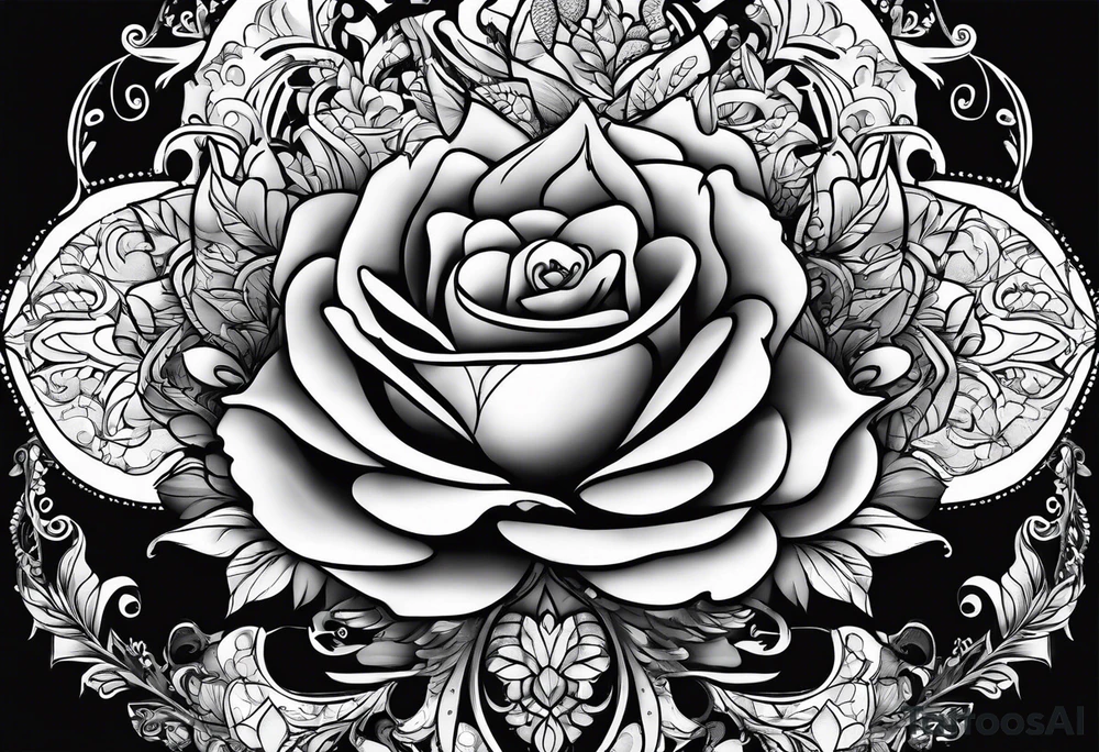 life is about love tattoo idea