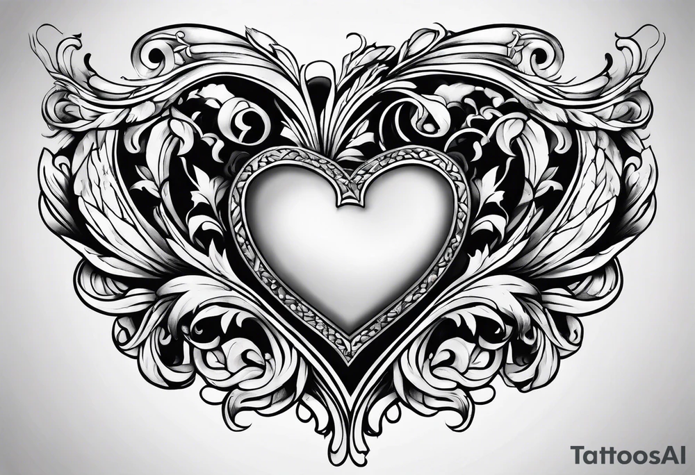 heart tattoo idea