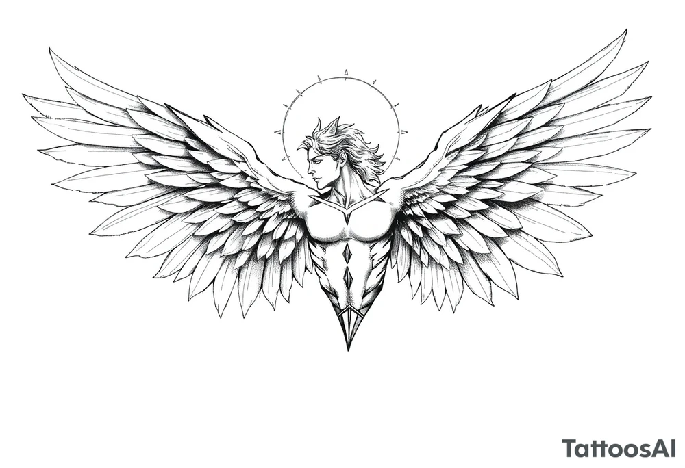 Icarus Mythology tattoo idea