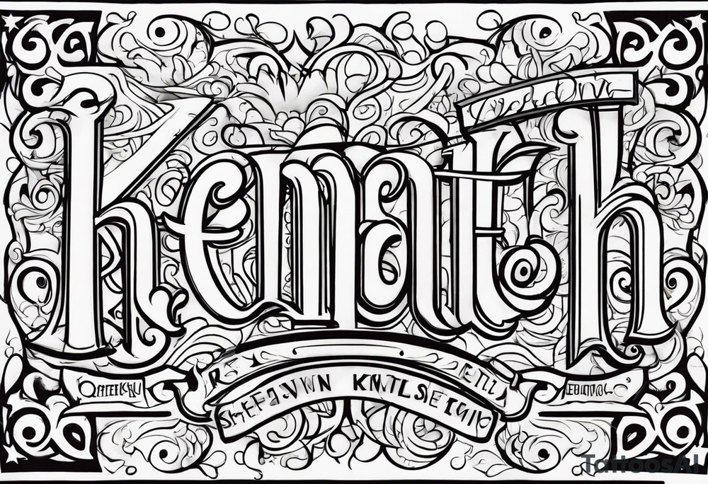 Kenneth tattoo idea