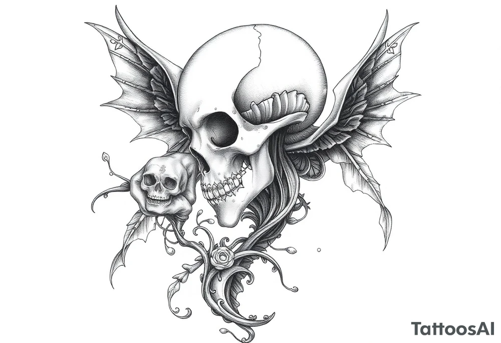 Headless death bringer tattoo idea