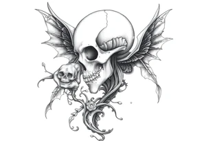 Headless death bringer tattoo idea