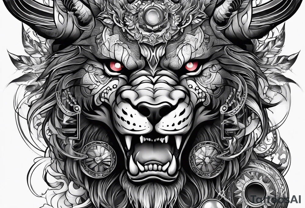 lobo tattoo idea