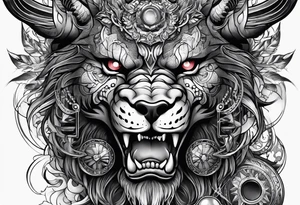 lobo tattoo idea