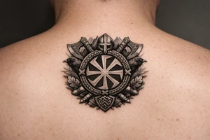 Ideas with  Slavic kolovrat tattoo idea