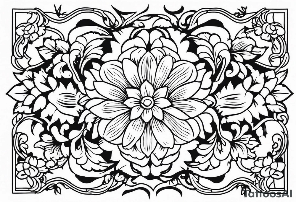 chrisitan
old school vintage simple traditional design 
vintage flowers surrounding 


bold color simple tattoo idea