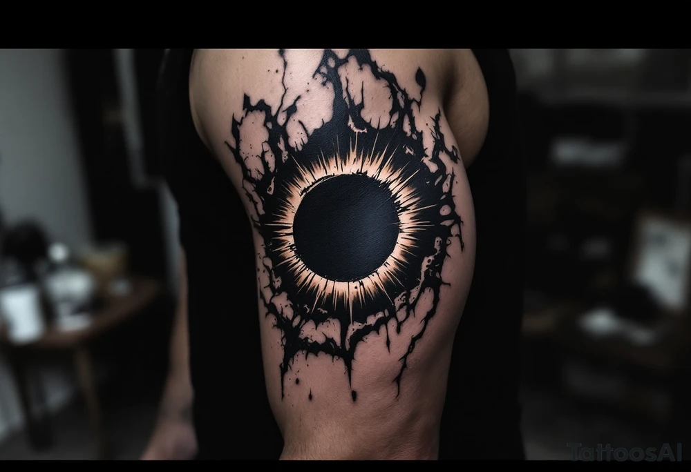 Dark Eclipse  ending everything tattoo idea