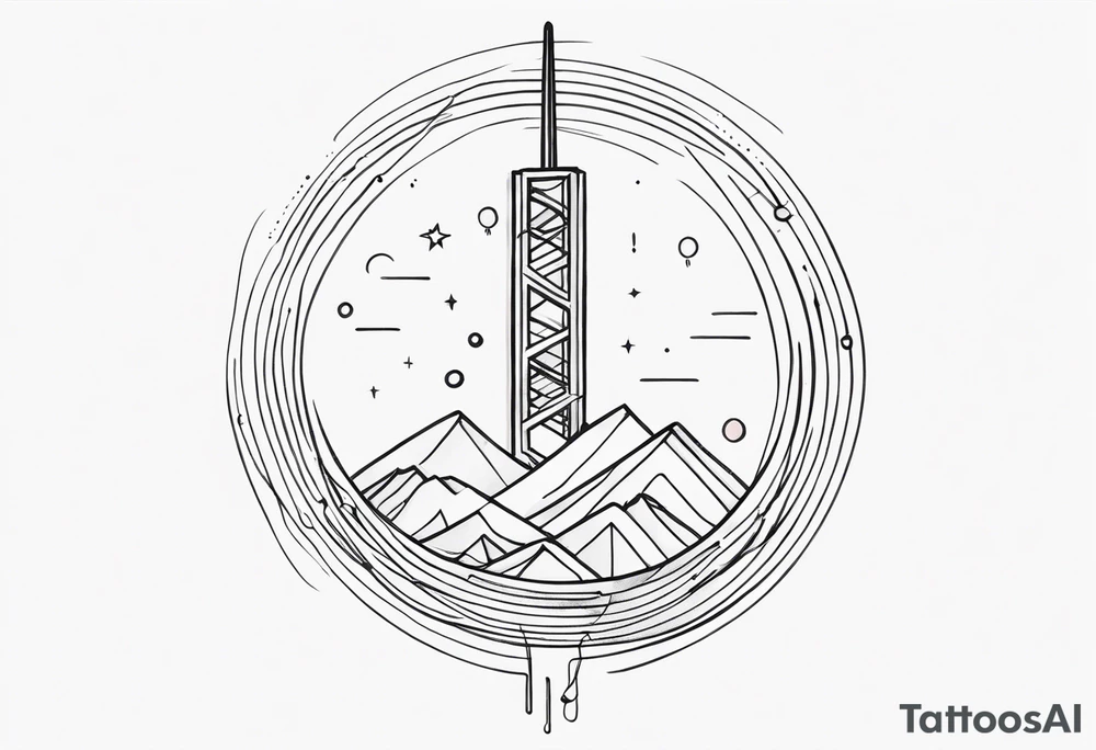 antenna tattoo idea