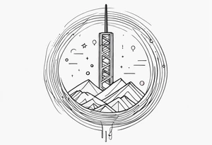 antenna tattoo idea