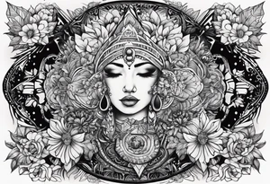 Something meaningful and sentimental, including the word Gizaagi’in tattoo idea