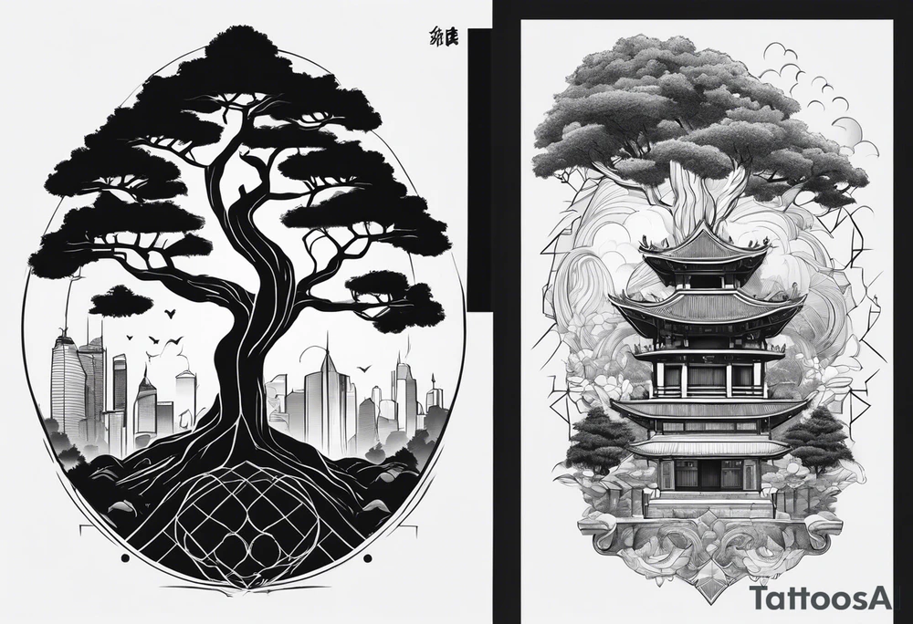 Homg Kong semester abroad at CityU and some trees and the number 6 carved in one tree tattoo idea