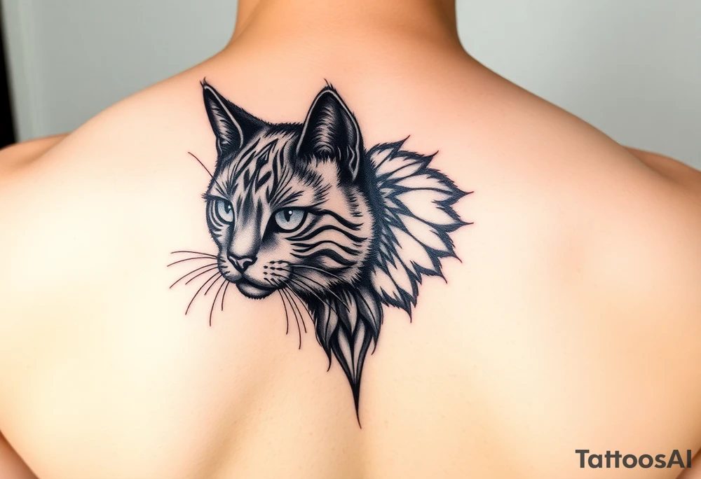 Black Cat tattoo idea