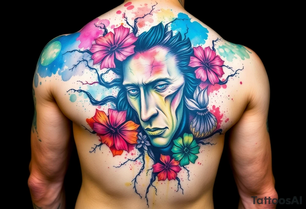 Salvador dali tattoo idea
