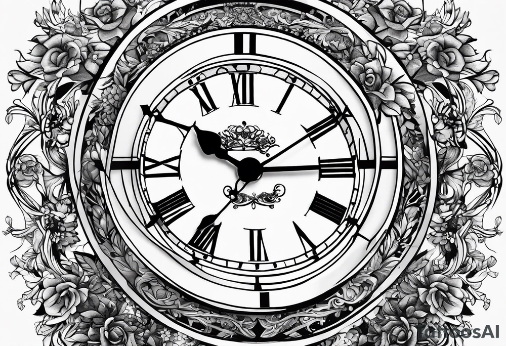 Écriture : no need to run after the time tattoo idea