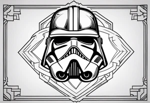 Storm trooper Darth vader tattoo idea