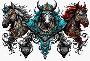 Four horsemen tattoo idea