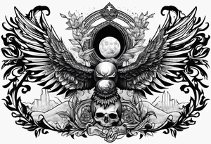 memorial tattoo idea
