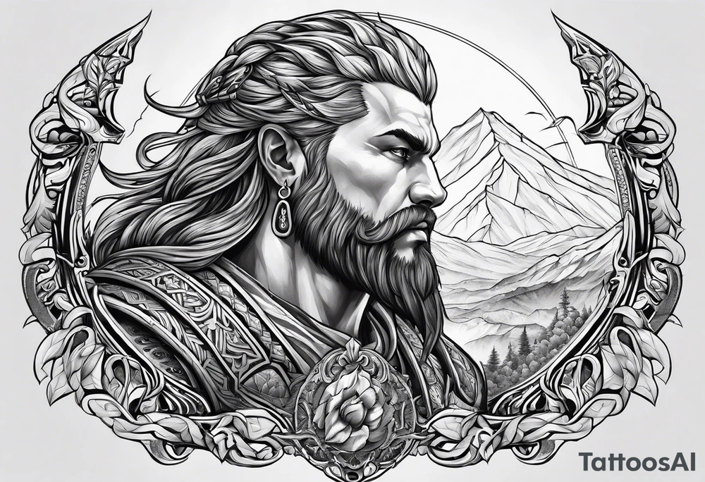 Valhalla tattoo idea