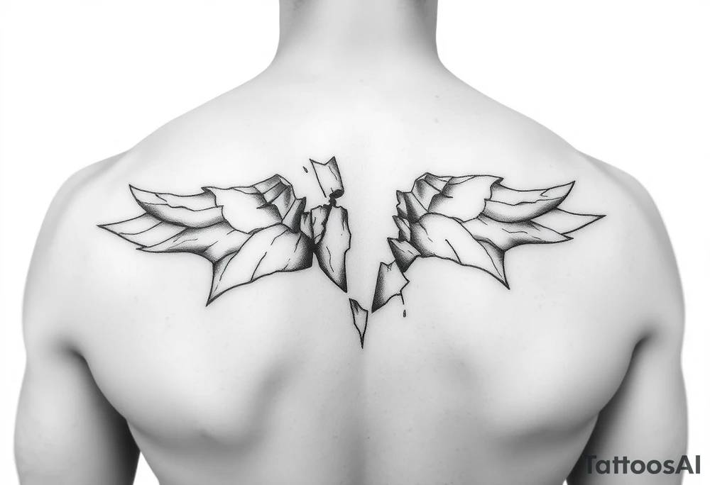 broken tattoo idea