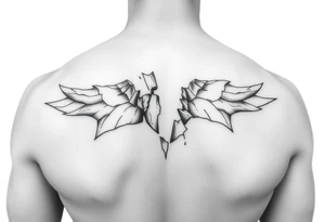 broken tattoo idea