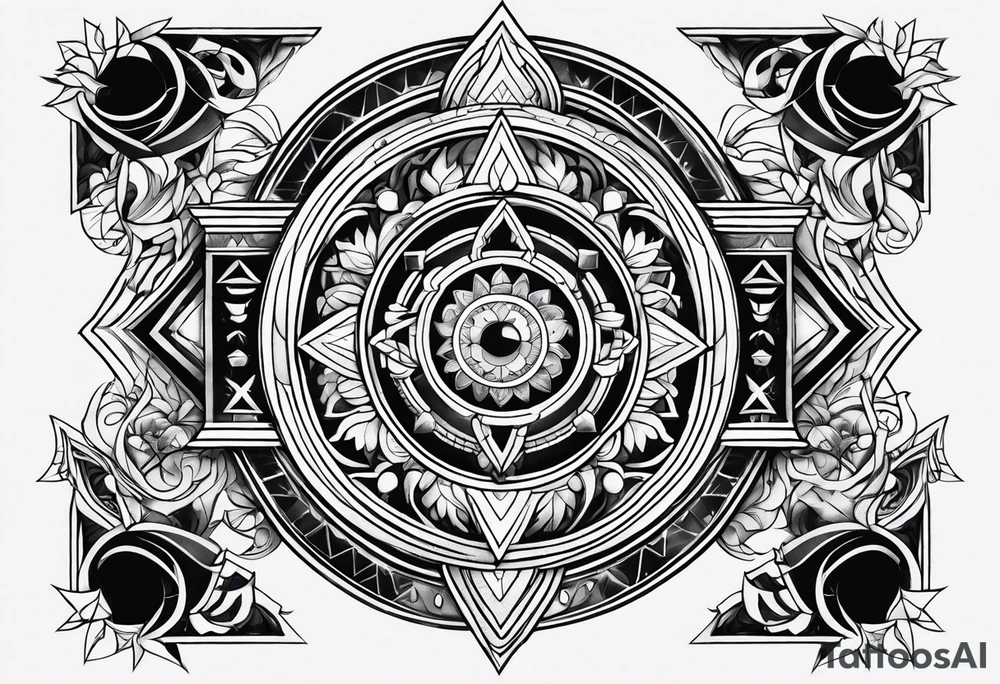 brand of sacrifice tattoo idea