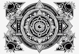 brand of sacrifice tattoo idea