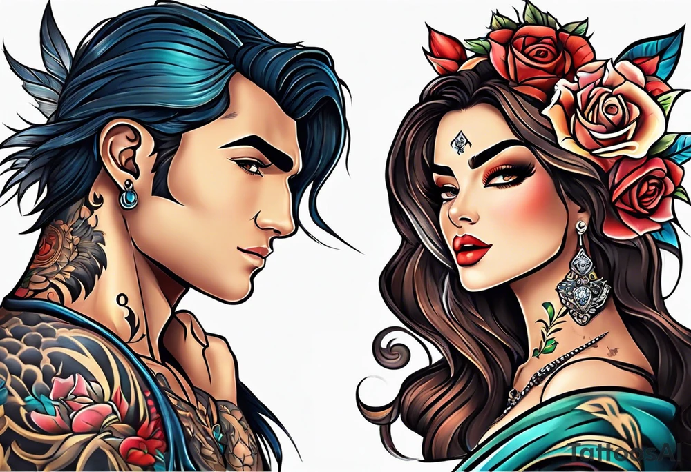 Couple tattoo idea