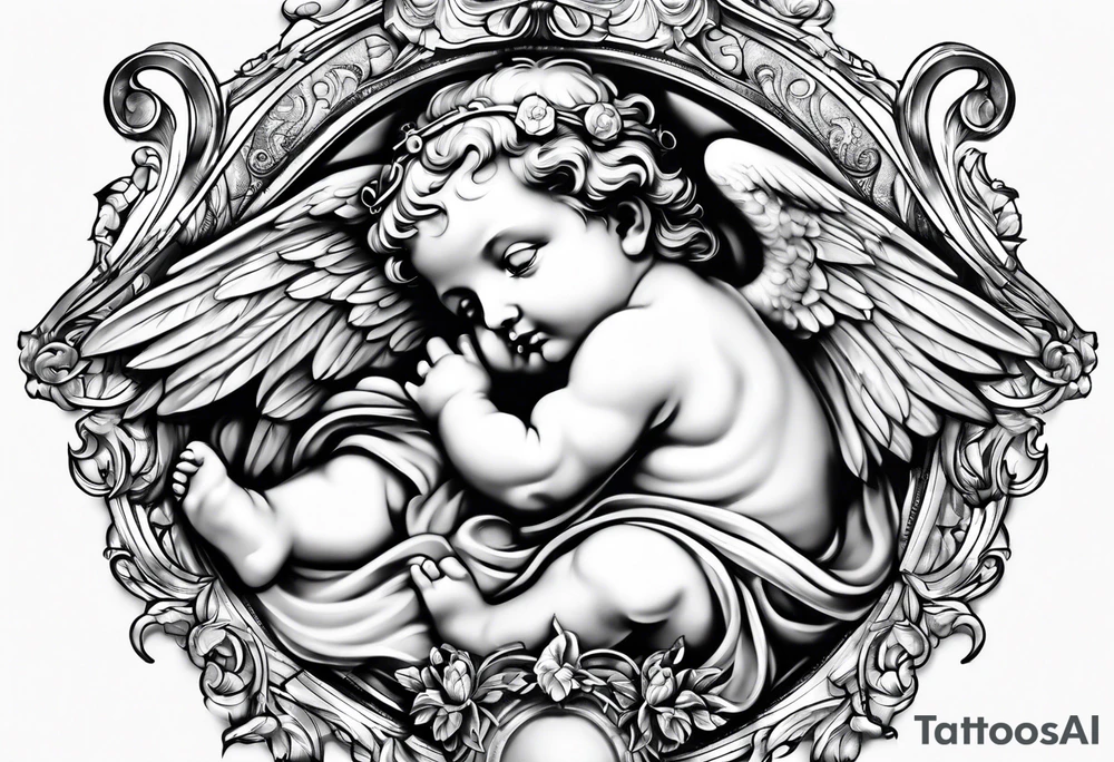 putto tattoo idea